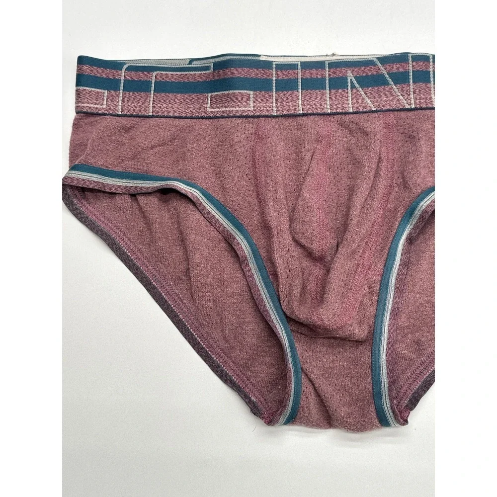 CIN2 Men's Briefs Underwear Small‎ S Maroon Stretch Comfort Casual Basics